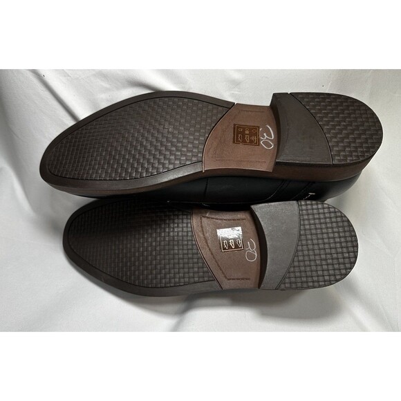 Fairlane Mens Black Shoes Size 12 Derby /Dress/Casual/Work Shoes New Without Box - Picture 6 of 9